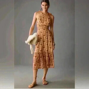 NWT Paige silky floral dress Size Medium